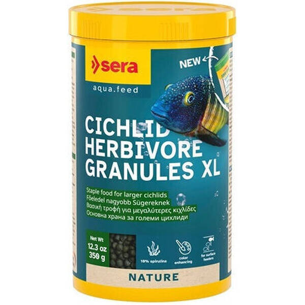 Sera Cichlid Herbivore Grabules XL Nature 1000ml