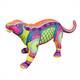 Aqua Della Muertos Jaguar Multicolored Aqua Della Muertos Jaguar Multicolored