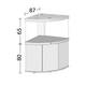 Έπιπλο για Juwel Trigon 350 Light Wood Έπιπλο για Juwel Trigon 350 Light Wood