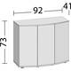 Έπιπλο για Juwel Vision 180 Light Wood Έπιπλο για Juwel Vision 180 Light Wood