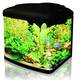 Heto Delux Curved Aquarium Black (HT-400B) 48 lt