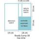 Blau Aquarium Open Reef 45x45x45 cm 91 LT (Cubic 91L + Ready Sump 38) Blau Aquarium Open Reef 45x45x45 cm 91 LT (Cubic 91L + Ready Sump 38)
